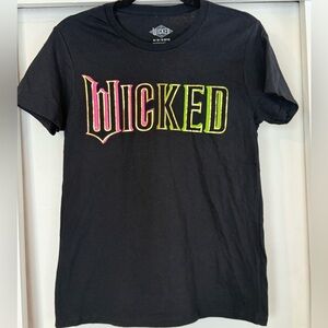 “Wicked” Black Short Sleeve Tee Medium